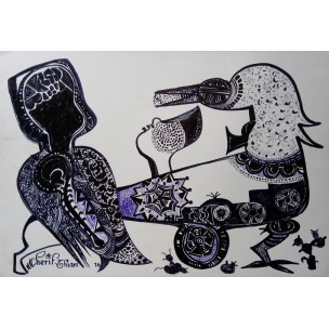 Ch&eacute;rif Thiam 43x62